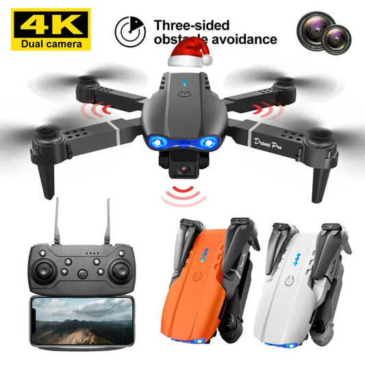 DRONE PROFESIONAL - 200MTRS DE ALTURA - DOBLE CAMARA HD - 2KM DISTANCIA